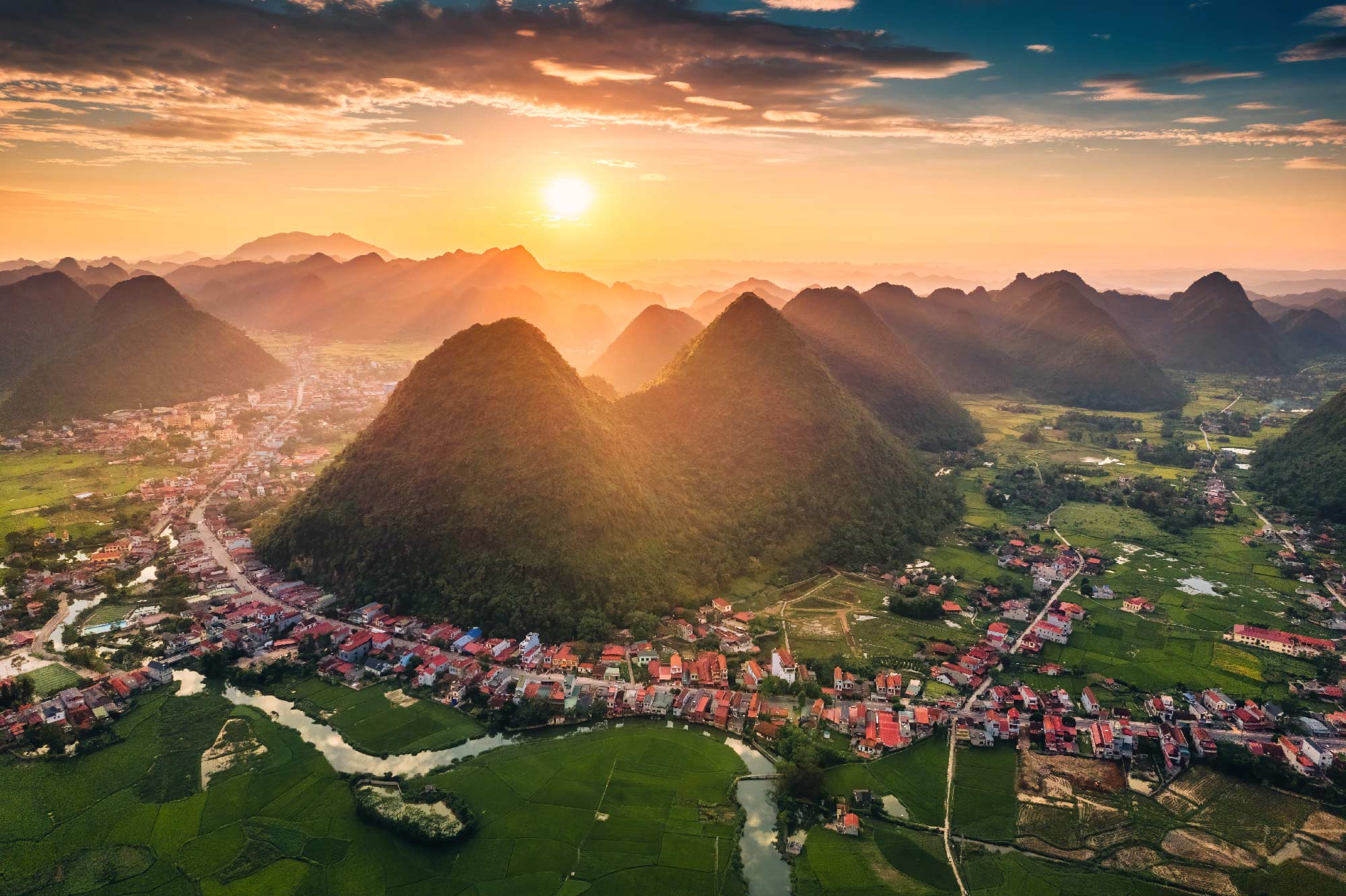 montañas chinas